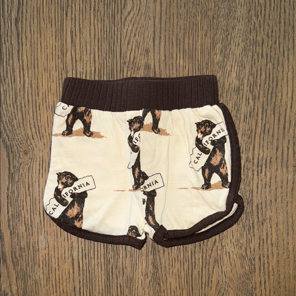 Kate Quinn “California” Bear print shorts
